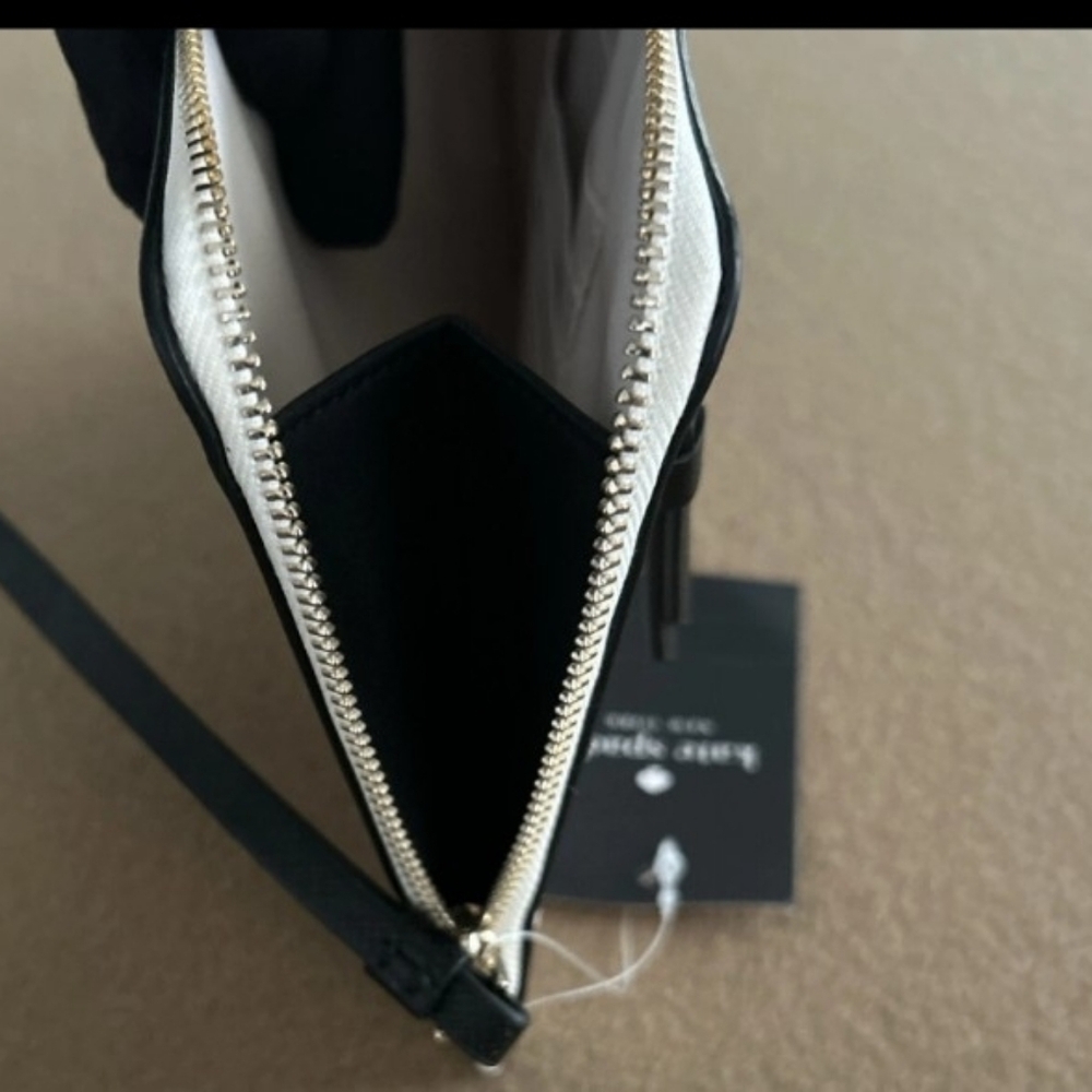 NWT NEW Kate Spade New York  ♠️ Cameron Scribble Hearts  Wristlet Wallet - Picture 8 of 8